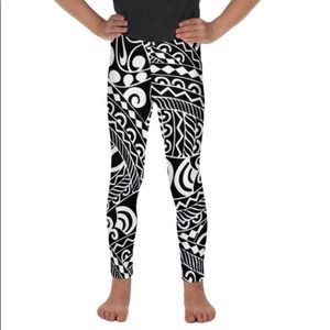 Enjoy the Mauilife Tribal Tatoo Kids Leggings 2T